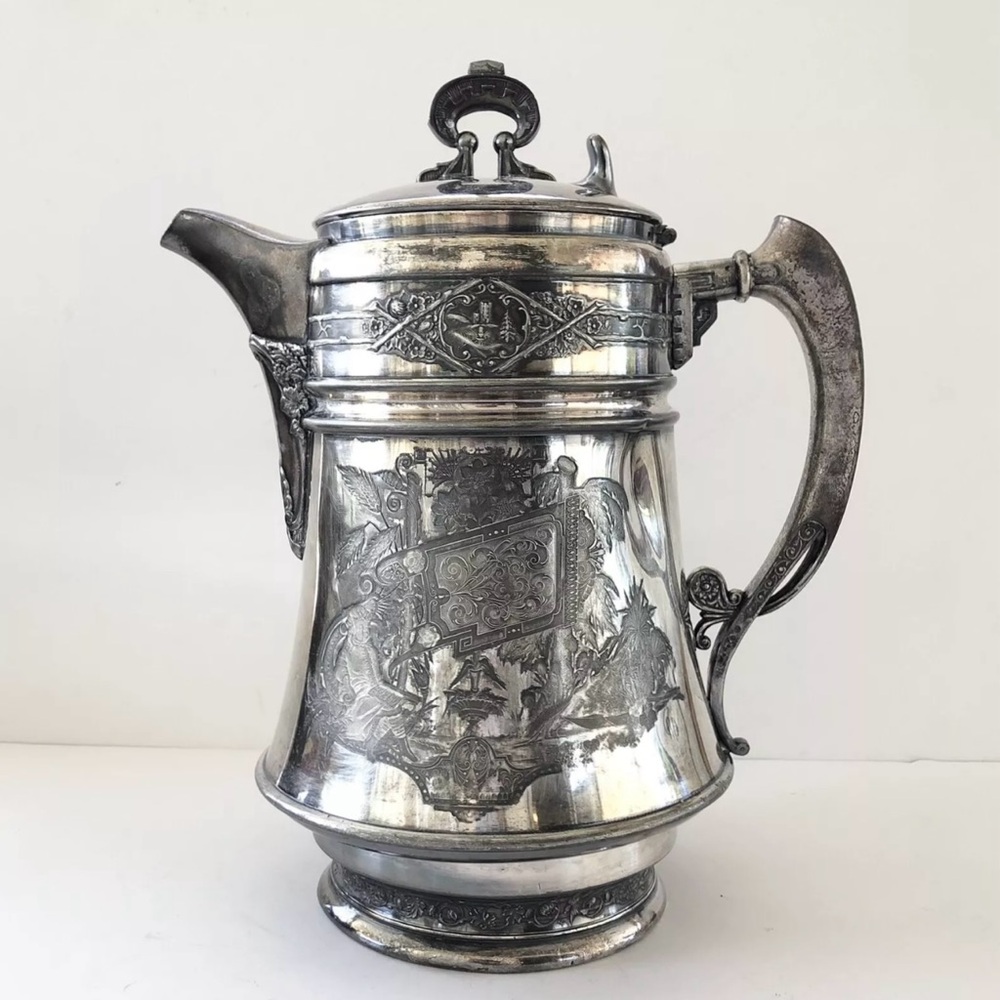Vintage Silver Plated Teapot